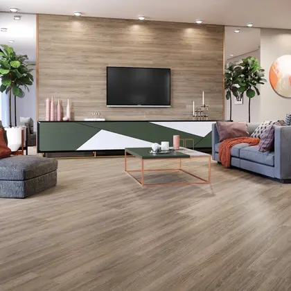 Piso Laminado Clicado Régua Prime 2,36m2 - Carvalho