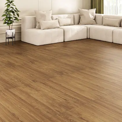 Piso Vinílico Autocolante Régua Amadeirado por 5M²